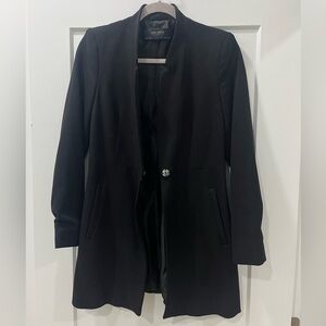 Zara Basics Black Blazer. Size Small.